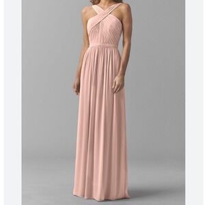 Elegant Pink Maxi Dress